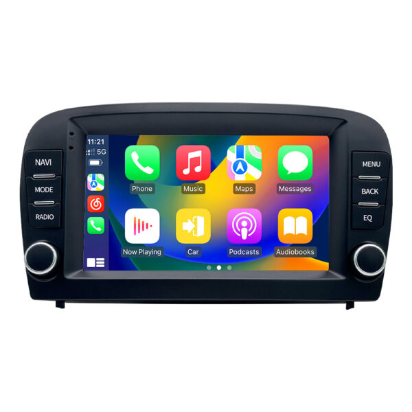 CarPlay & Android Auto Navigation Touchscreens for Mercedes-Benz SL R230 SL350 SL500 SL55 SL600 SL65