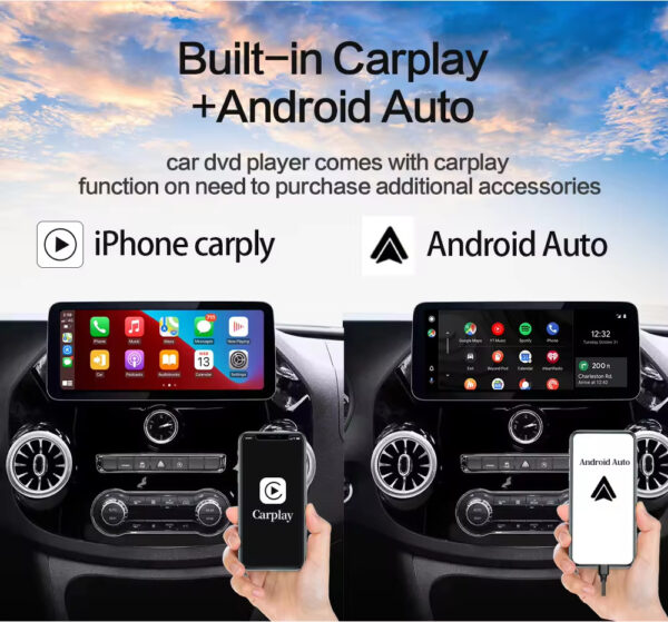 Touchscreen Navigation System for Mercedes-Benz Vito W447 (2015–2022) Car Stereo with 360° Camera - Image 6