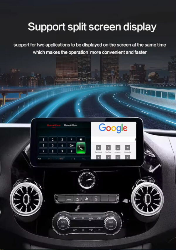 Touchscreen Navigation System for Mercedes-Benz Vito W447 (2015–2022) Car Stereo with 360° Camera - Image 9