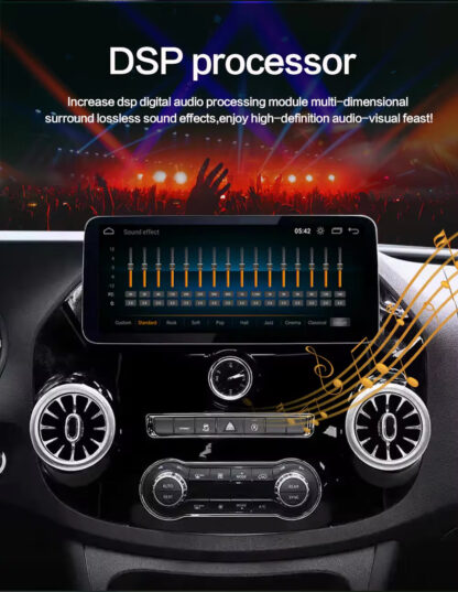 Touchscreen Navigation System for Mercedes-Benz Vito W447 (2015–2022) Car Stereo with 360° Camera - Image 11