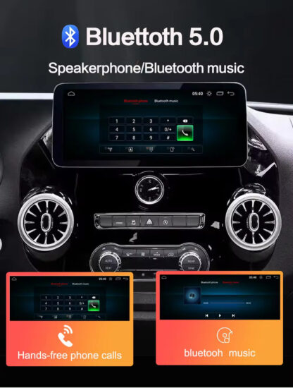 Touchscreen Navigation System for Mercedes-Benz Vito W447 (2015–2022) Car Stereo with 360° Camera - Image 12