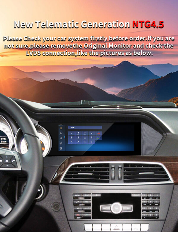 Car Stereo for Mercedes-Benz C-Class W204 S204 ( 2011-2013) | Touchscreen GPS Navigation Multimedia Player - Image 17