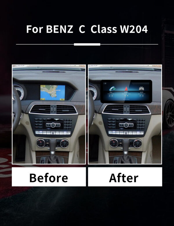 Car Stereo for Mercedes-Benz C-Class W204 S204 (2007–2010) | Touchscreen GPS Navigation Multimedia Player - Image 18