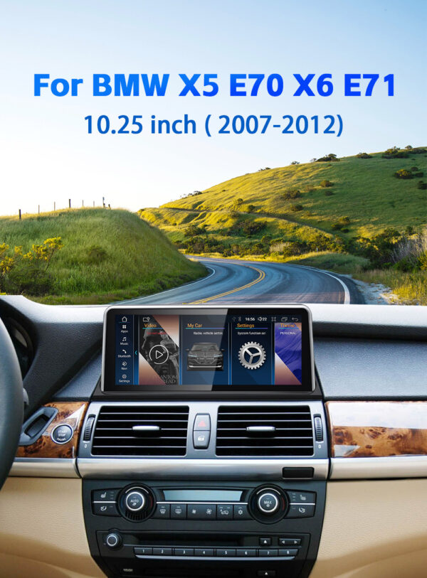 Touchscreen Navigation System for BMW X5 E70 X6 E71(2007-2012) - Image 2