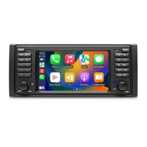 CarPlay Android Auto Radio for BMW 5 Series E39 / X5 E53 / M5 | GPS Navigation Touchscreen Stereo
