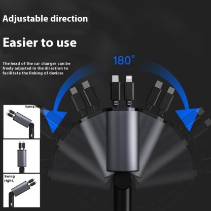 Super Fast Car Charger USB Adapter for iPhone & Android, Cigarette Lighter Converter - Image 2